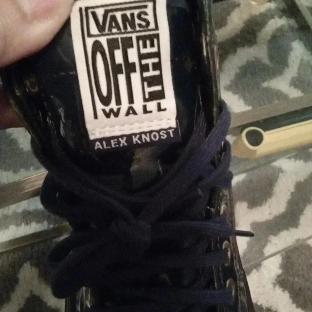 Vans Sk8 HI 138 Decon Alex knost Patent leather in Dress blue size 8 women